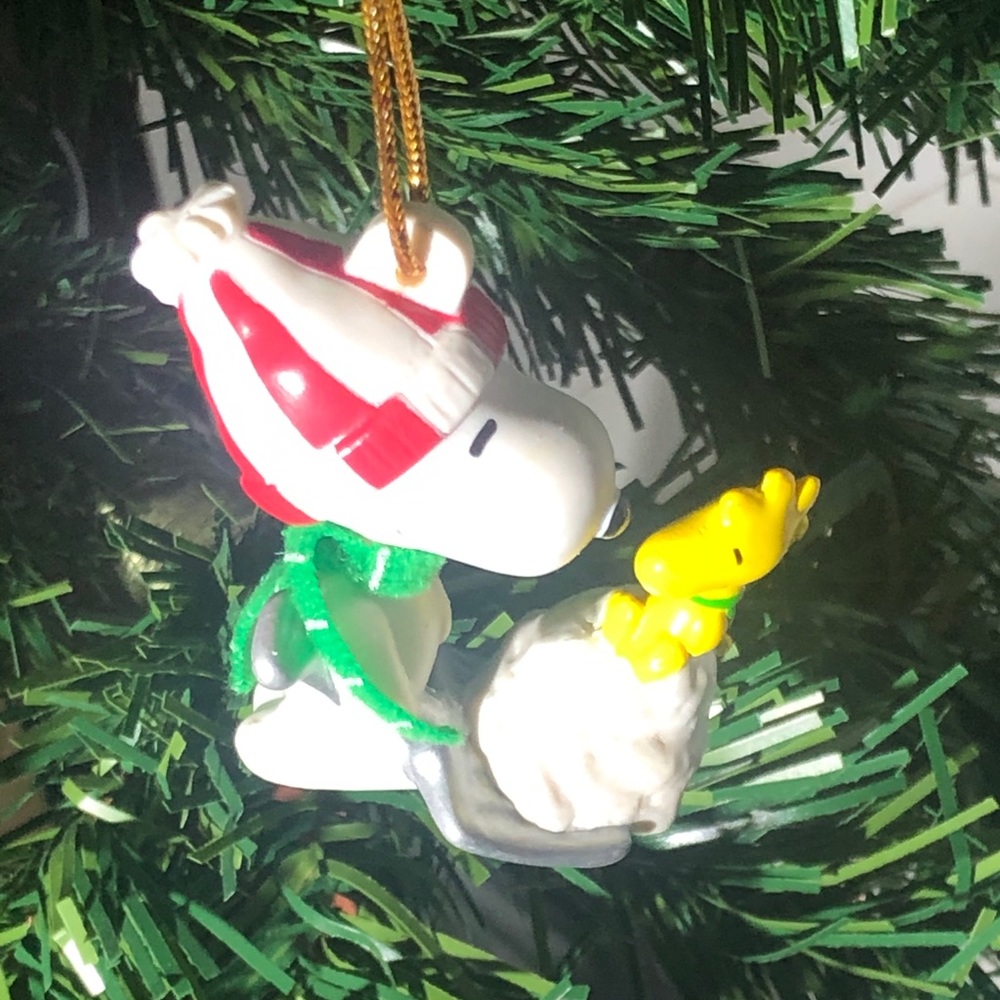 Snoopy and Wood stock Ornament